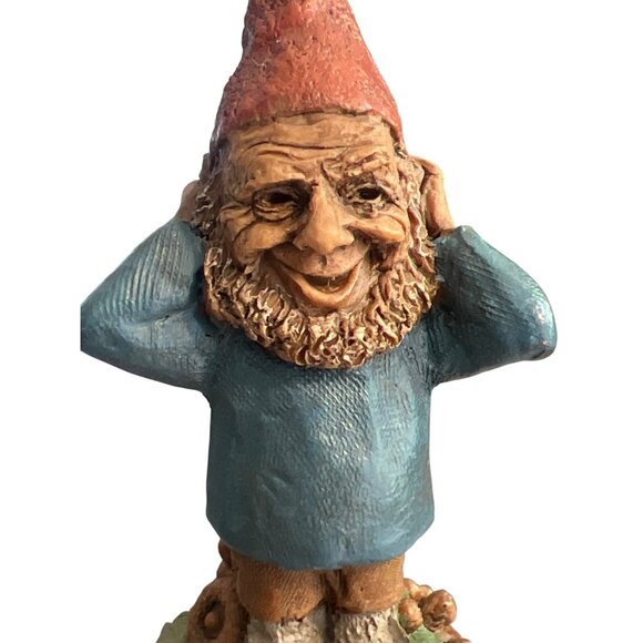 Vintage Tom Clark Charmers Gnome Figure That's Corny 1996 Numbered 35 Estate 3" - Picture 2 of 5